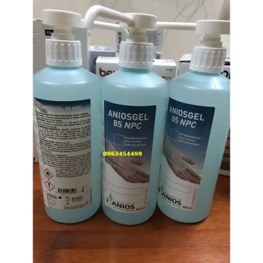 Dung dịch rửa tay khô Anios Gel 500ml Pháp - Sát khuẩn 99% Giá chỉ 180.000₫