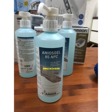 Dung dịch rửa tay khô Anios Gel 500ml Pháp - Sát khuẩn 99% Giá chỉ 180.000₫