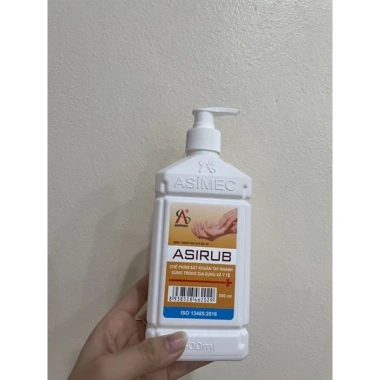 Dung dịch rửa tay nhanh ASIRUB 1.000ml - Nước sát khuẩn 1L, khử vi khuẩn, chỉ 38.000đ
