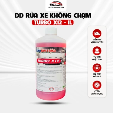 Dung Dịch Rửa Xe Không Chạm Ekokemika Turbo 10 1L Nước Rửa Xe Ô Tô Xe Máy 128k 10