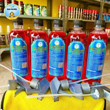 Dung Dịch Rửa Xe Không Chạm HP Lube 500ml – Tẩy Lốc Máy, Ố Vàng, Kim Loại, Kính, Inox, Giá 56.900đ