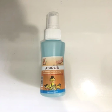 Dung dịch sát khuẩn tay nhanh Asirub 100ml‑500ml, xịt khô tiện lợi, giá 25.000đ 3