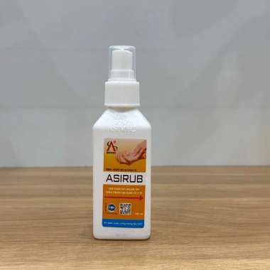 Dung dịch sát khuẩn tay nhanh Asirub 100ml‑500ml, xịt khô tiện lợi, giá 25.000đ 8
