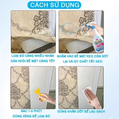 Dung dịch tẩy băng keo nhựa đường 350ml - Xóa keo cứng đầu, decal nhanh, giá 79.000₫ 9