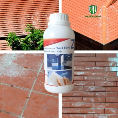 Dung dịch tẩy bê tông xi măng rỉ sét 500ml - Giá 65k, sạch nhanh, mạnh