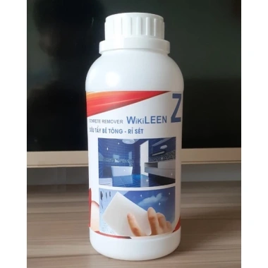 Dung dịch tẩy bê tông xi măng rỉ sét 500ml - Giá 65k, sạch nhanh, mạnh