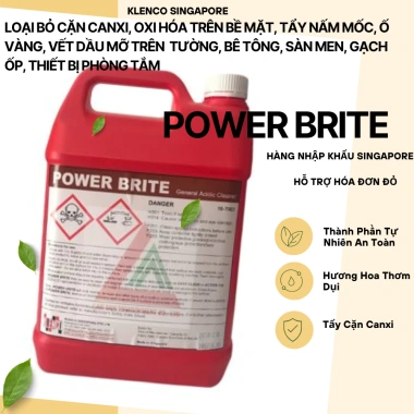 Dung dịch tẩy cặn CANXI mạnh mẽ, loại bỏ gỉ ố bề mặt - Giá ưu đãi 180.000₫