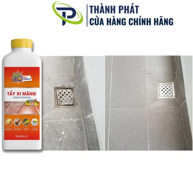 Dung dịch tẩy cặn xi măng mạnh 1L - Làm sạch nhanh, giảm giá 67.500 VND