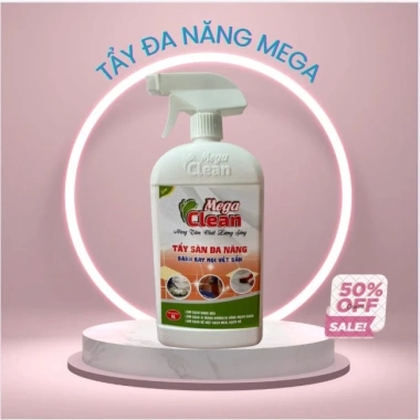 Dung Dịch Tẩy Đa Năng Mega 1.000ml - Nano Bạc Khử Khuẩn, Vệ Sinh Nhà Cửa, 55.000₫