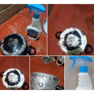 Dung dịch tẩy dầu mỡ đa năng Otin 600g Giảm giá 20% làm sạch vỉ tay bếp hút mùi nhanh 3