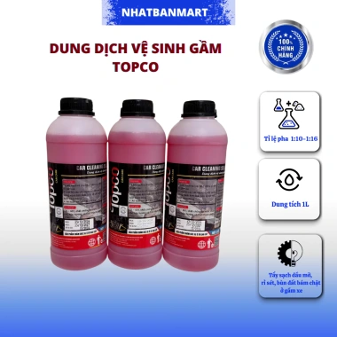 Dung dịch tẩy gầm xe ô tô 5L Nhật Bản Topco - Giảm còn 300k (đc 375k)