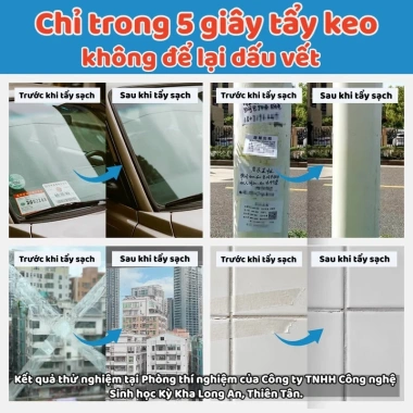 Dung Dịch Tẩy Keo Mạnh Không Hư Bề Mặt, Loại Bỏ Keo Súng Bắn, Decal, Vết Dán Cứng Đầu – 57.820₫ 2