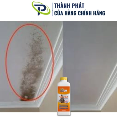 Dung dịch tẩy mốc tường, trần nhà 1L - Xóa sạch vết mốc, nhanh chóng 4