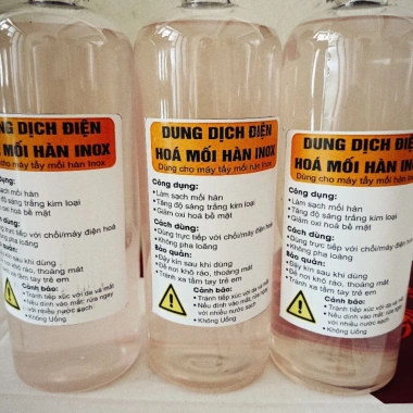 Dung dịch tẩy mối hàn inox 1 lít - Giải pháp sạch bóng gương, giảm giá 22% chỉ 68.000 VND
