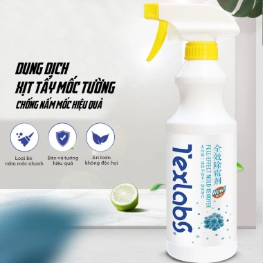 Dung Dịch Tẩy Nấm Mốc TEXLABS 500ml - Sạch tường, phòng tắm, bếp chỉ 95.000₫ 2 Dung Dịch Tẩy Nấm Mốc TEXLABS 500ml - Sạch tường, phòng tắm, bếp chỉ 95.000₫ 2