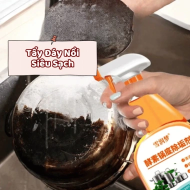 Dung dịch tẩy nồi xoong 500ml Siêu sạch đa năng Sky Home BX15 Giá chỉ 51.994