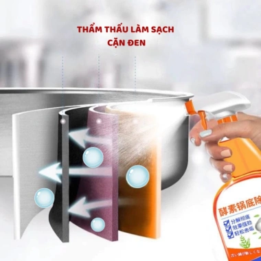 Dung dịch tẩy nồi xoong 500ml Siêu sạch đa năng Sky Home BX15 Giá chỉ 51.994 5