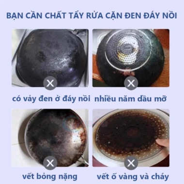 Dung dịch tẩy nồi xoong 500ml Siêu sạch đa năng Sky Home BX15 Giá chỉ 51.994 6