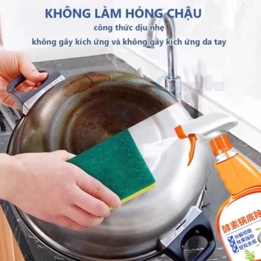 Dung dịch tẩy nồi xoong 500ml Siêu sạch đa năng Sky Home BX15 Giá chỉ 51.994 9