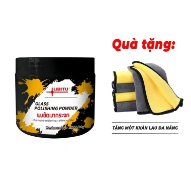 Dung Dịch Tẩy Ố Kính LIBITU Xử lý Màng Dầu & Cặn Nước Cứng Kính Ô Tô Gia Đình Giá 79.000 VNĐ