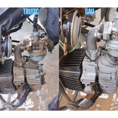 Dung dịch tẩy rỉ sét HiKit cho xe máy, đầu bò, lốc máy - Giá chỉ 54.000đ, hiệu quả sạch nhanh 5