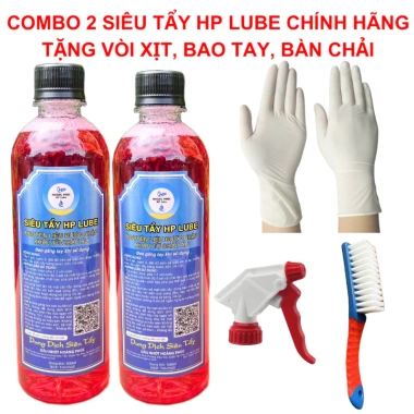 Dung dịch tẩy rỉ sét HP Lube 500ml - Làm sạch nhanh, không phai sơn, chỉ 59.000đ