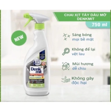 Dung Dịch Tẩy Rửa Đa Năng Denkmit 750ml - Sạch Dầu Mỡ Lâu Ngày, Giá 148.730 VND 2 Dung Dịch Tẩy Rửa Đa Năng Denkmit 750ml - Sạch Dầu Mỡ Lâu Ngày, Giá 148.730 VND 2