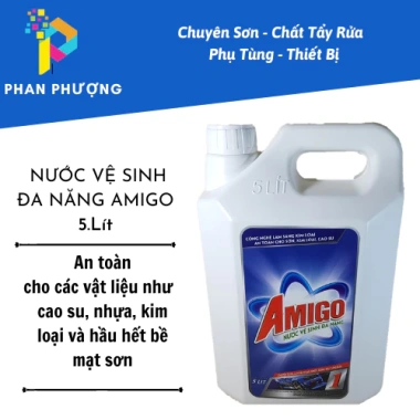 Dung Dịch Tẩy Rửa Dầu Nhớt Amigo 5.000ml Chính Hãng, Đa Năng, Xuất HD VAT - Giá Ưu Đãi 240.500₫