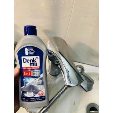 Dung dịch tẩy rửa inox Denkmit Edelstahlreiniger 3in1 300ml - Giá 69.000 VND 5