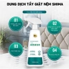 Dung Dịch Tẩy Rửa Vết Bẩn Nệm Giường, Ghế Sofa, Thảm Vải Nỉ Cao Cấp 500ml SHIMA - 95.000đ 2
