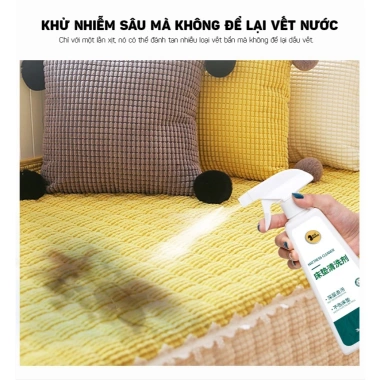 Dung Dịch Tẩy Rửa Vết Bẩn Nệm Giường, Ghế Sofa, Thảm Vải Nỉ Cao Cấp 500ml SHIMA - 95.000đ