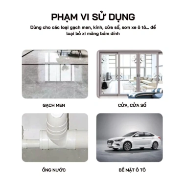 Dung dịch tẩy xi măng BX36 - Xịt tan nhanh, an toàn mọi bề mặt, chỉ 87.000₫ 8 Dung dịch tẩy xi măng BX36 - Xịt tan nhanh, an toàn mọi bề mặt, chỉ 87.000₫ 8