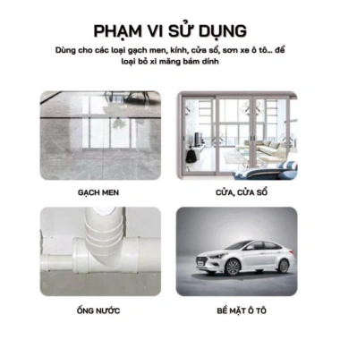 Dung Dịch Tẩy Xi Măng Đa Năng Xịt Tan Nhanh Sky Home BX36 - An Toàn, Tiện Lợi, 87.000 VND