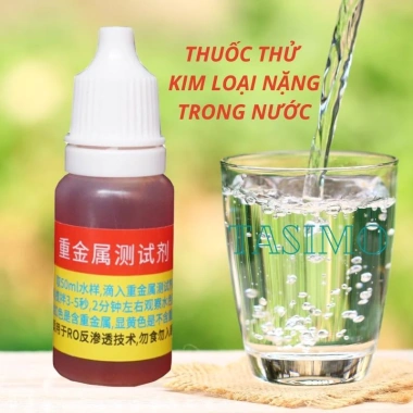 Dung Dịch Thử Kim Loại Nặng Nước Tinh Khiết - Thao Tác Đơn Giản, Nhanh, Giá 45.000 VND