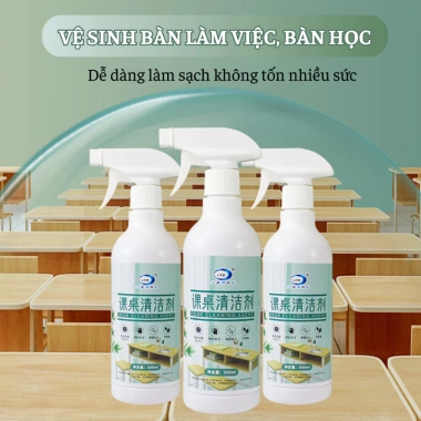 Dung Dịch Vệ Sinh Bàn Ghế Xịt Bọt 500ml - Loại Bỏ Vết Bẩn, Giá Ưu Đãi 57.999 VND
