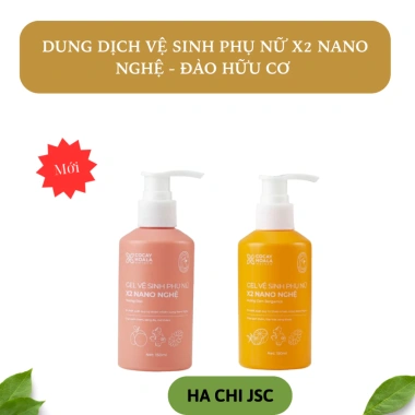 Dung Dịch Vệ Sinh Cỏ Cây Hoa Lá Gel Nano Nghệ 150ml - Sạch Ngừa Vi Khuẩn, An Toàn Cho Mẹ Bầu, Giá 179.000