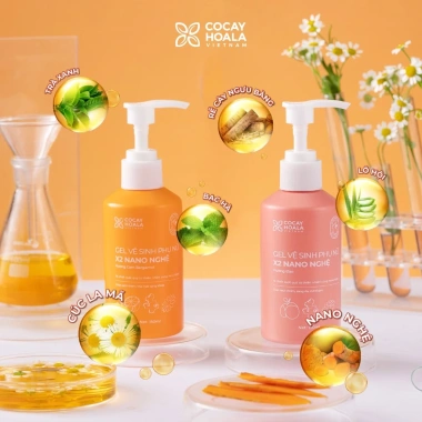 Dung Dịch Vệ Sinh Cỏ Cây Hoa Lá Gel Nano Nghệ 150ml - Sạch Ngừa Vi Khuẩn, An Toàn Cho Mẹ Bầu, Giá 179.000