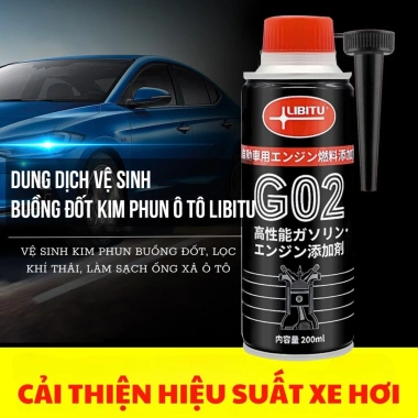 Dung dịch vệ sinh kim phun LIBITU G02 200ml – Tẩy rửa, sạch ống xả, 48.000₫