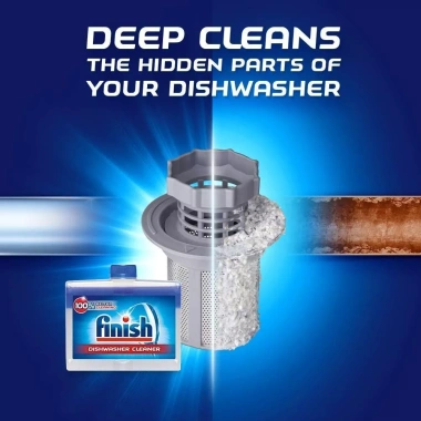 Dung dịch vệ sinh máy rửa bát Finish 250ml - Bỏ mảng bám, dầu mỡ, hương thơm nhẹ, giá chỉ 150.000 VND 3