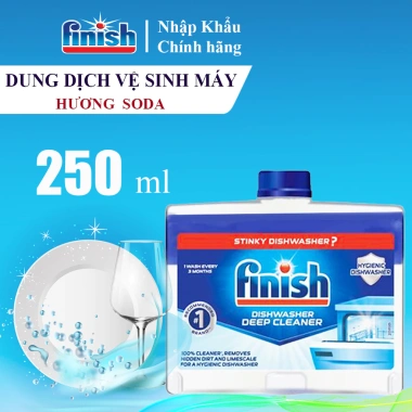 Dung Dịch Vệ Sinh Máy Rửa Chén Finish 250ml - Loại Bỏ Mảng Bám Lâu Ngày, Nhập Khẩu Giá Ưu Đãi 89.000₫ 2