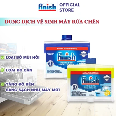 Dung Dịch Vệ Sinh Máy Rửa Chén Finish 250ml - Loại Bỏ Mảng Bám Lâu Ngày, Nhập Khẩu Giá Ưu Đãi 89.000₫ 6