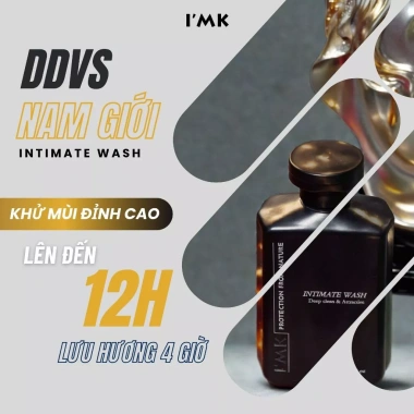 Dung Dịch Vệ Sinh Nam I'MK Intimate Wash Cao Cấp 4H Lưu Hương Nước Hoa 261.000₫