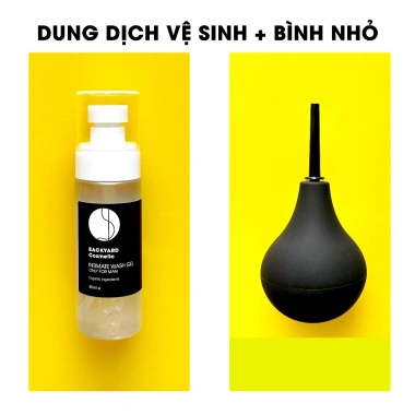 Dung dịch vệ sinh nam LGBT Backyard 80ml hương thơm dịu nhẹ, nam tính - 60.000₫