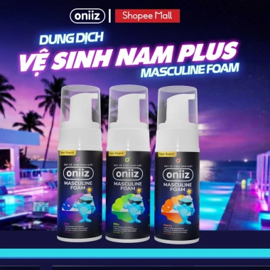 Dung dịch vệ sinh nam Masculine Foam Oniiz Plus 145ml - Bọt sạch sâu, dưỡng ẩm, hương Cocktail, giá 149.000 VND 2 Dung dịch vệ sinh nam Masculine Foam Oniiz Plus 145ml - Bọt sạch sâu, dưỡng ẩm, hương Cocktail, giá 149.000 VND 2