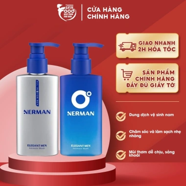 Dung Dịch Vệ Sinh Nam Nerman Perfume Intimate Wash 100ml - Hương Thanh Lịch, Giá 109.000đ