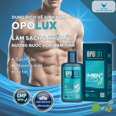 Dung Dịch Vệ Sinh Nam OPOLUX MEN và Sữa Tắm Hương Nước Hoa, Khô Thoáng 100ml - Giá 135.000 VND 2