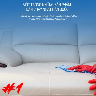 Dung dịch vệ sinh nội thất xe hơi 500ml HC01SC - Làm sạch ghế da, sofa da, ghế nỉ, 117k