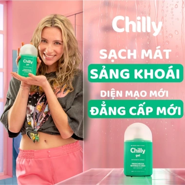 Dung dịch vệ sinh phụ nữ Chilly 200ml chiết xuất bạc hà - Làm sạch, dưỡng ẩm, chỉ 200.000₫ 7 Dung dịch vệ sinh phụ nữ Chilly 200ml chiết xuất bạc hà - Làm sạch, dưỡng ẩm, chỉ 200.000₫ 7