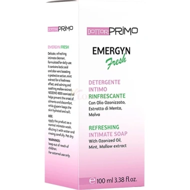 Dung dịch vệ sinh phụ nữ DottorPrimo Emergyn Fresh 100ml - Giảm 99k, bảo vệ pH 3 Dung dịch vệ sinh phụ nữ DottorPrimo Emergyn Fresh 100ml - Giảm 99k, bảo vệ pH 3