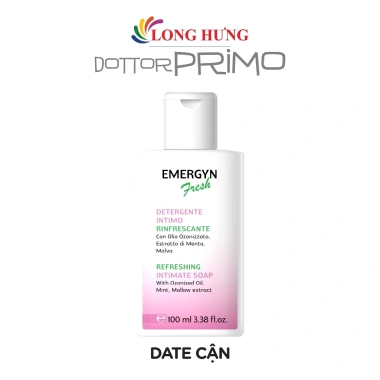 Dung dịch vệ sinh phụ nữ DottorPrimo Emergyn Fresh 100ml - Giảm 99k, bảo vệ pH 8 Dung dịch vệ sinh phụ nữ DottorPrimo Emergyn Fresh 100ml - Giảm 99k, bảo vệ pH 8